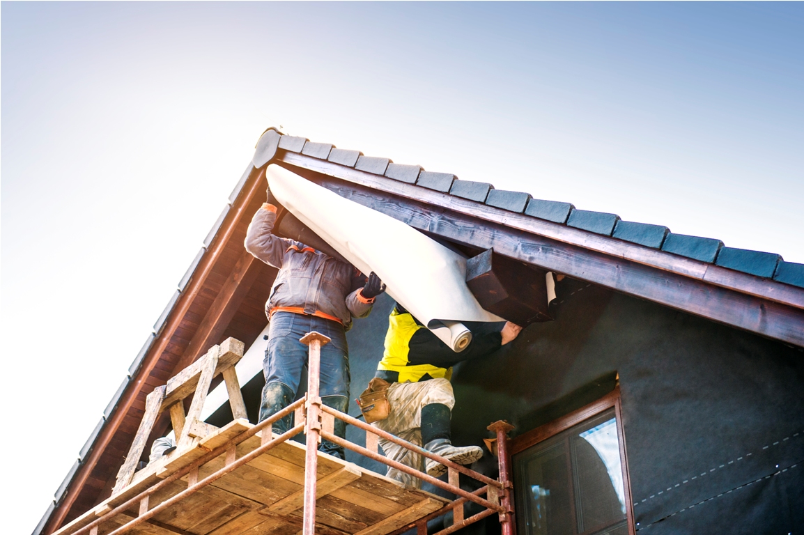 construction workers thermally insulating house wi 2021 08 26 12 08 26 utc
