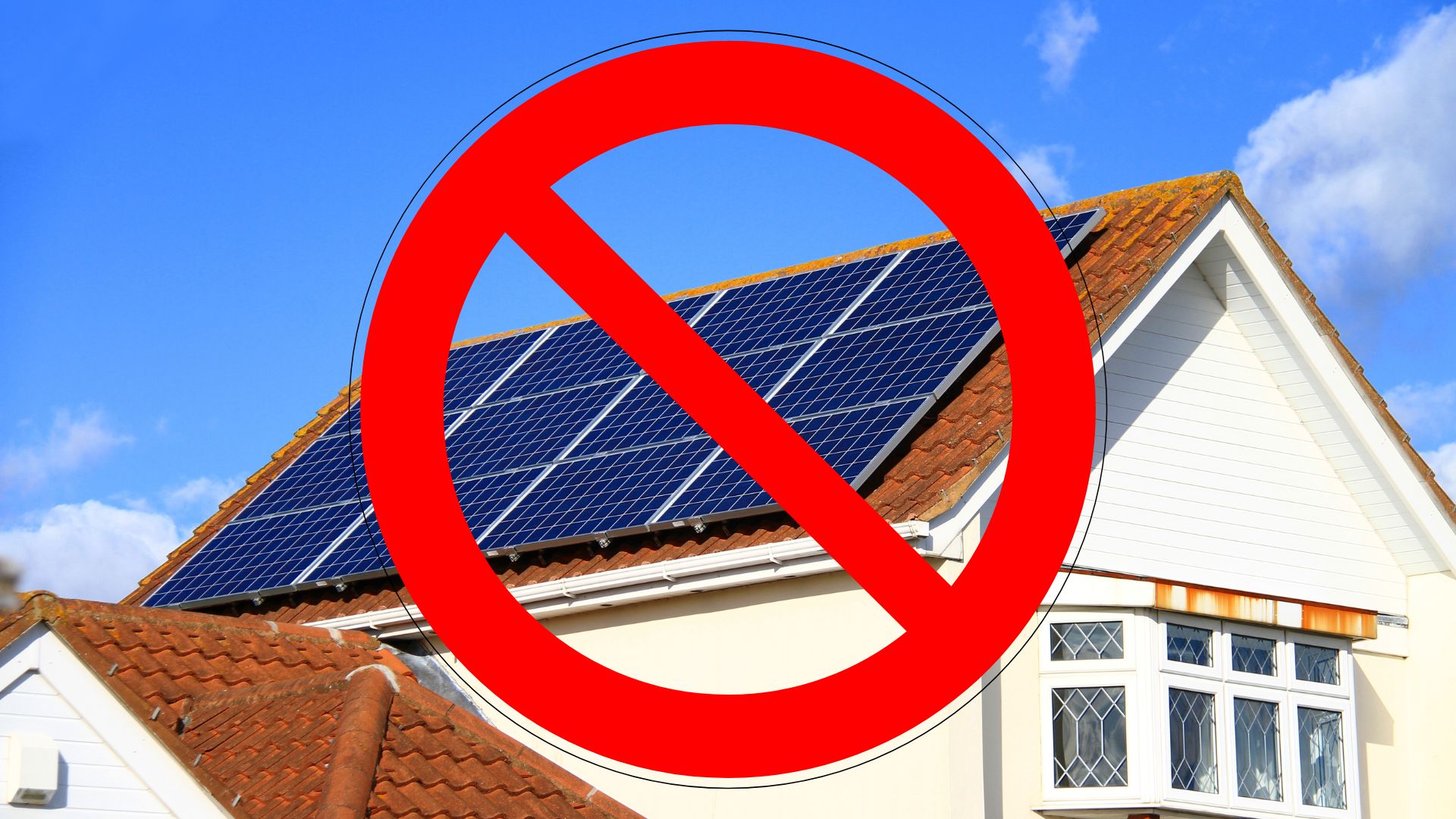 panneaux solaires sans autorisation