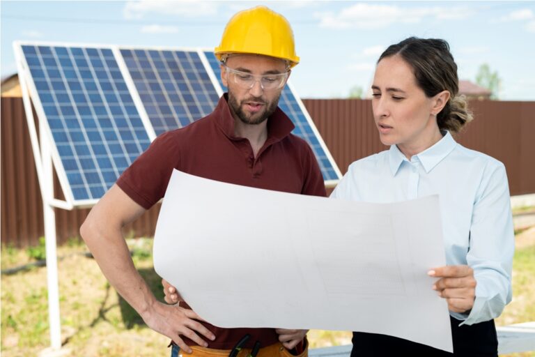 team discussing solar panels 2021 09 24 03 45 06 utc