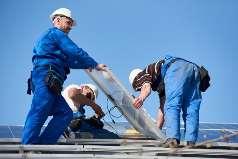 installing solar photovoltaic panel system on roof 2022 05 16 16 02 36 utc