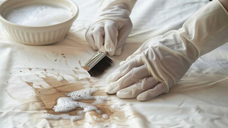 Comment enlever une tache de peinture incrustée ?