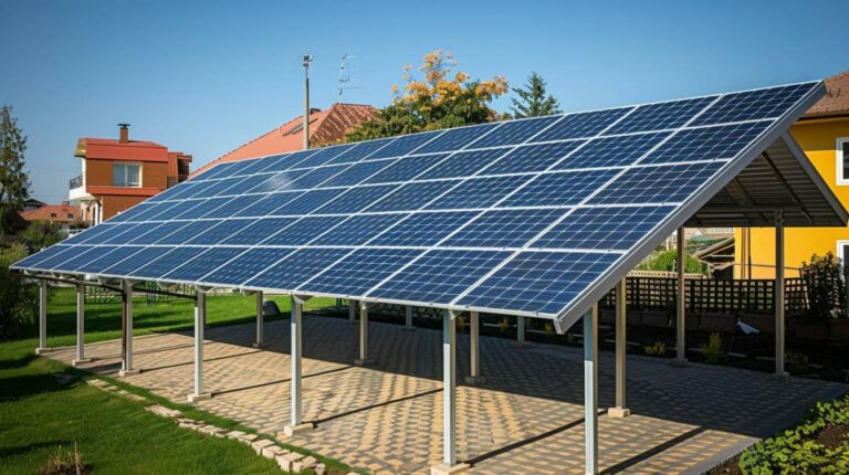Les avantages du carport solaire en aluminium