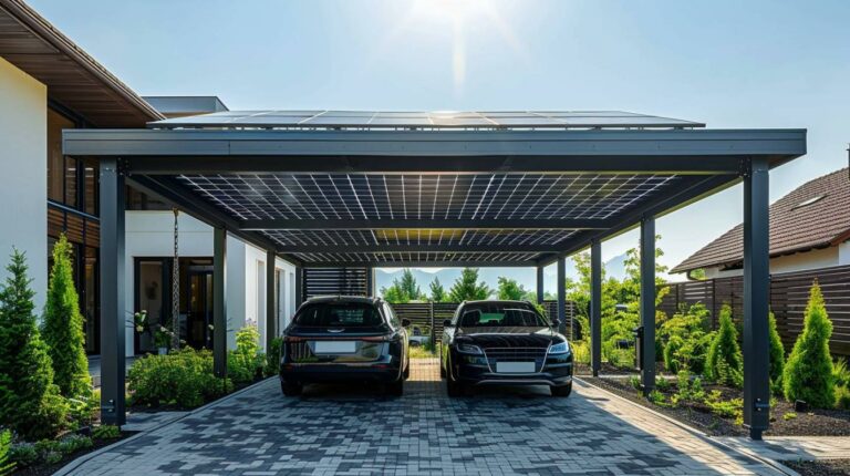 Les avantages financiers d&rsquo;un carport solaire