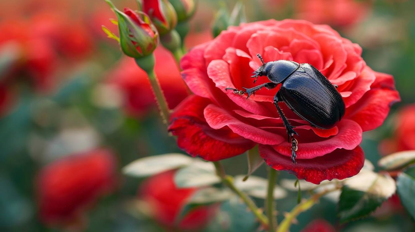 Lutte efficace contre les otiorhynques sur vos rosiers