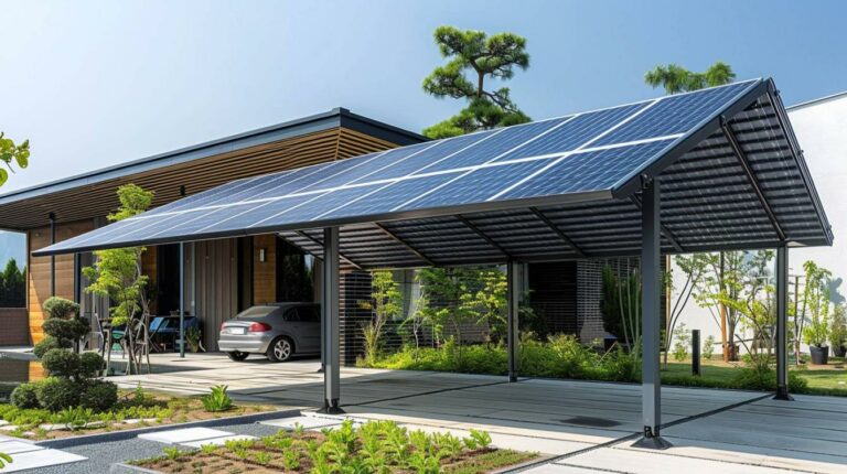 Optez pour un carport solaire sur mesure !