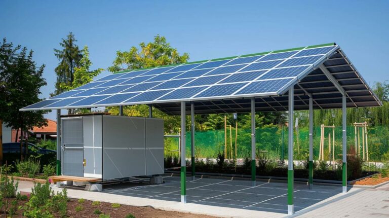 Carport solaire : la solution écologique et portable