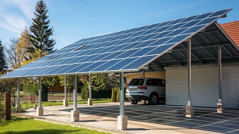 Carports solaires : le confort thermique
