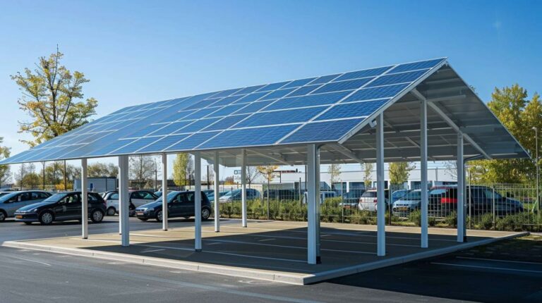 Les avantages des carports solaires pour les entreprises