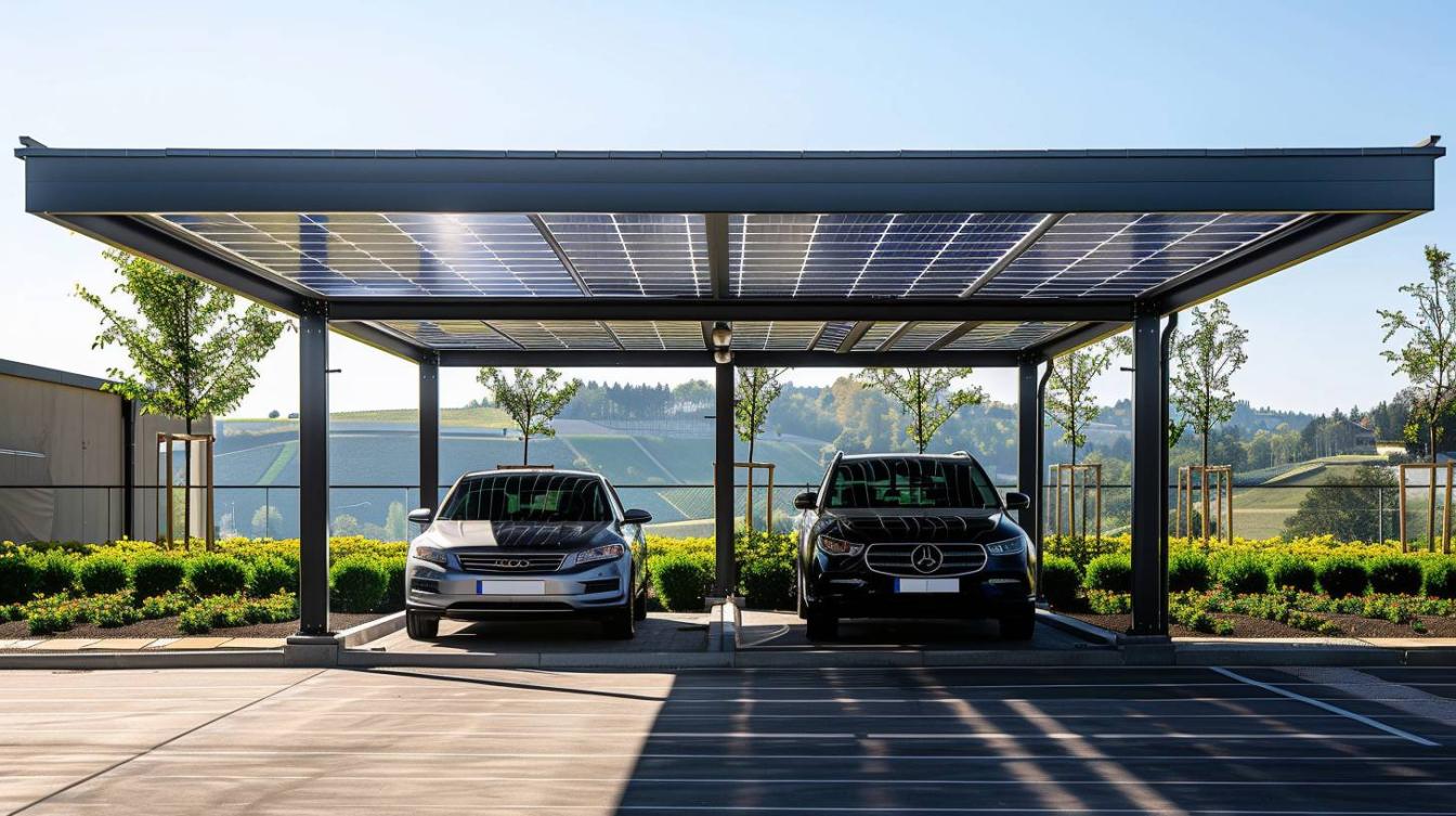 Les avantages du carport solaire en acier