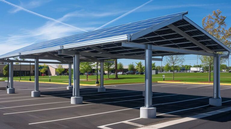 Les multiples utilisations des carports solaires