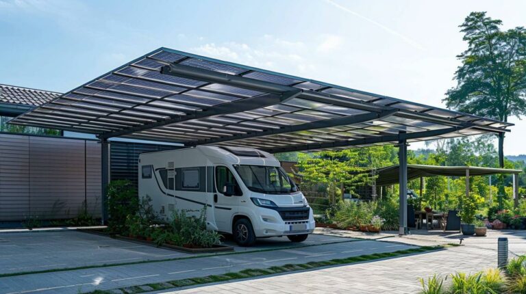 Optimisez l&rsquo;autonomie de votre camping-car avec un carport solaire