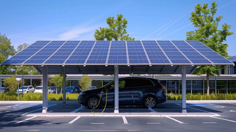 raisons d&rsquo;opter pour des carports solaires pour votre sécurité