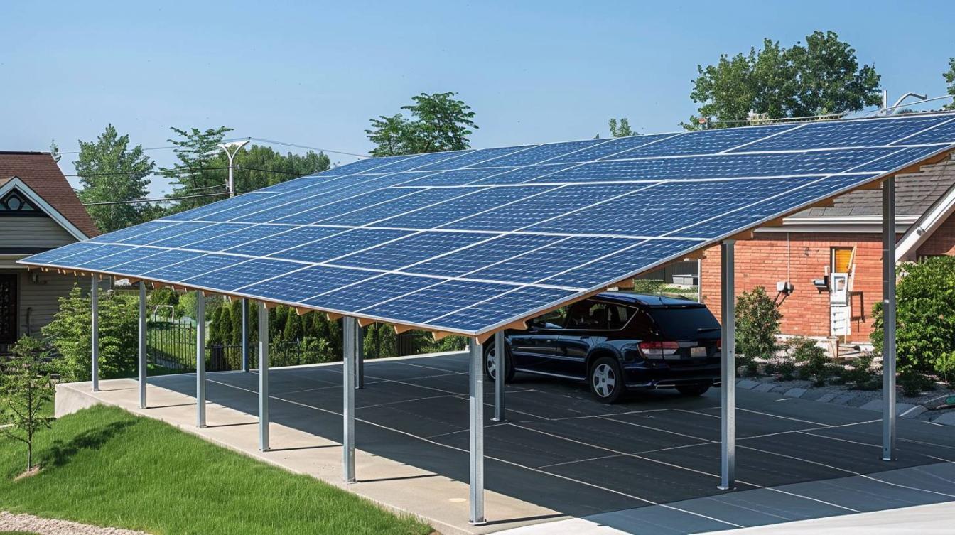 Le carport solaire EDF : une solution écologique et pratique