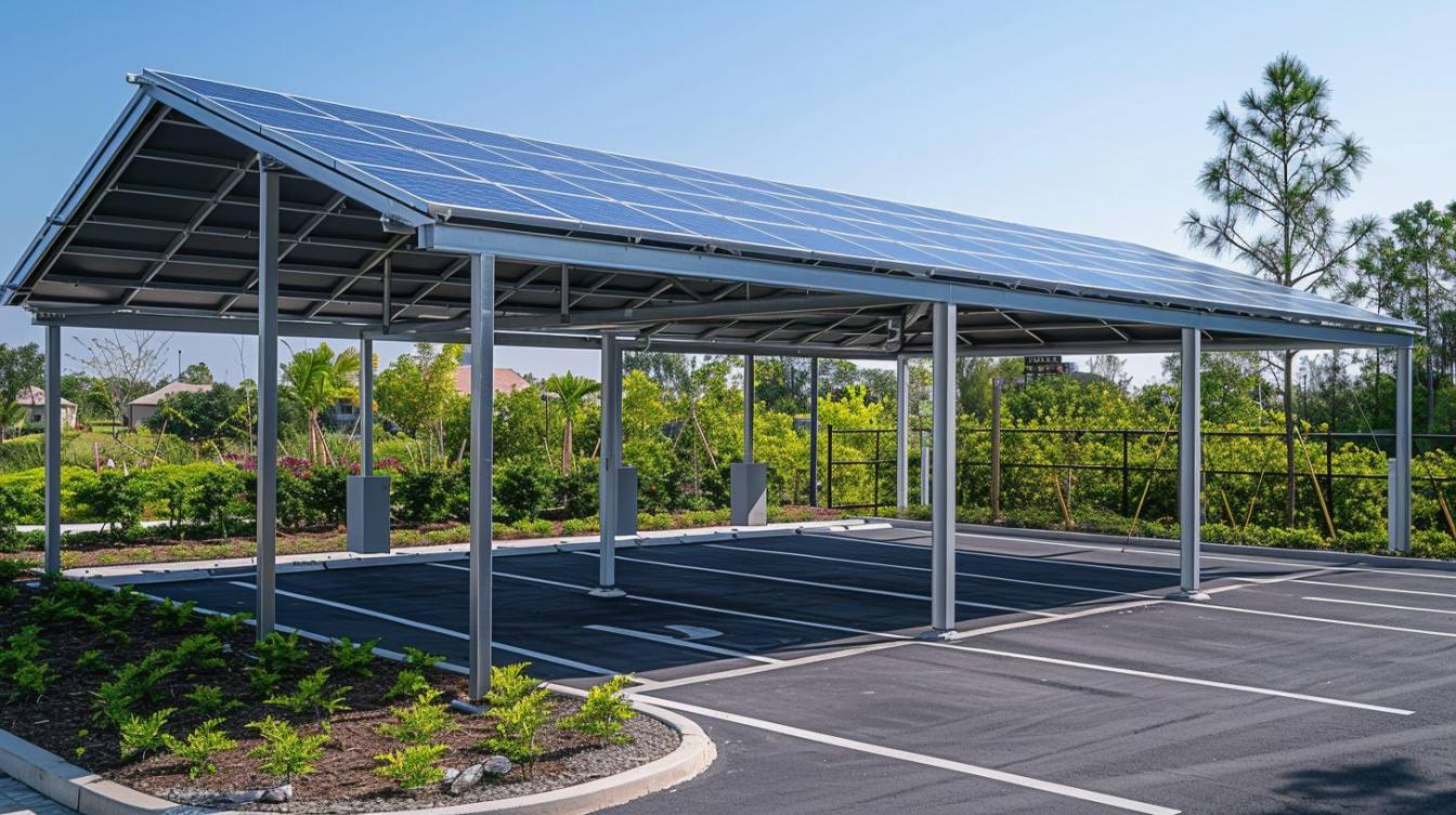 Optimisez votre espace extérieur avec des carports solaires modulaires